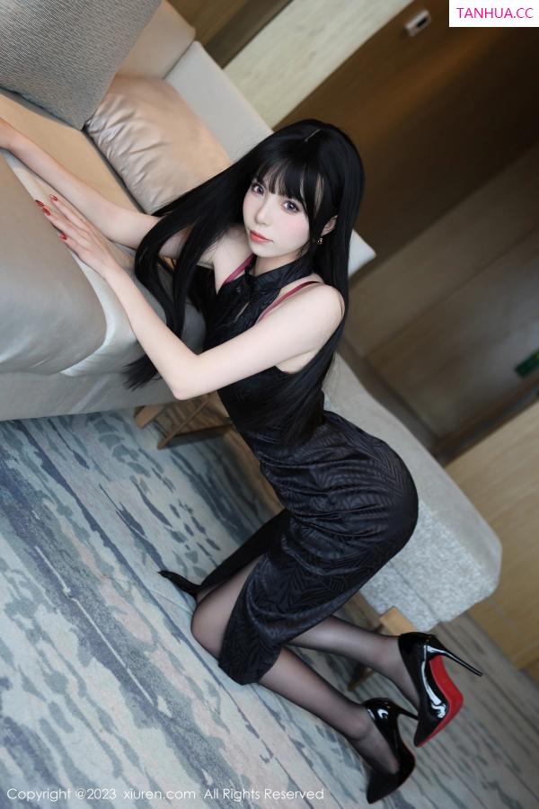   [XiuRen]高清写真图 2023.05.04 No.6666 江七七 黑丝美腿第12张图片